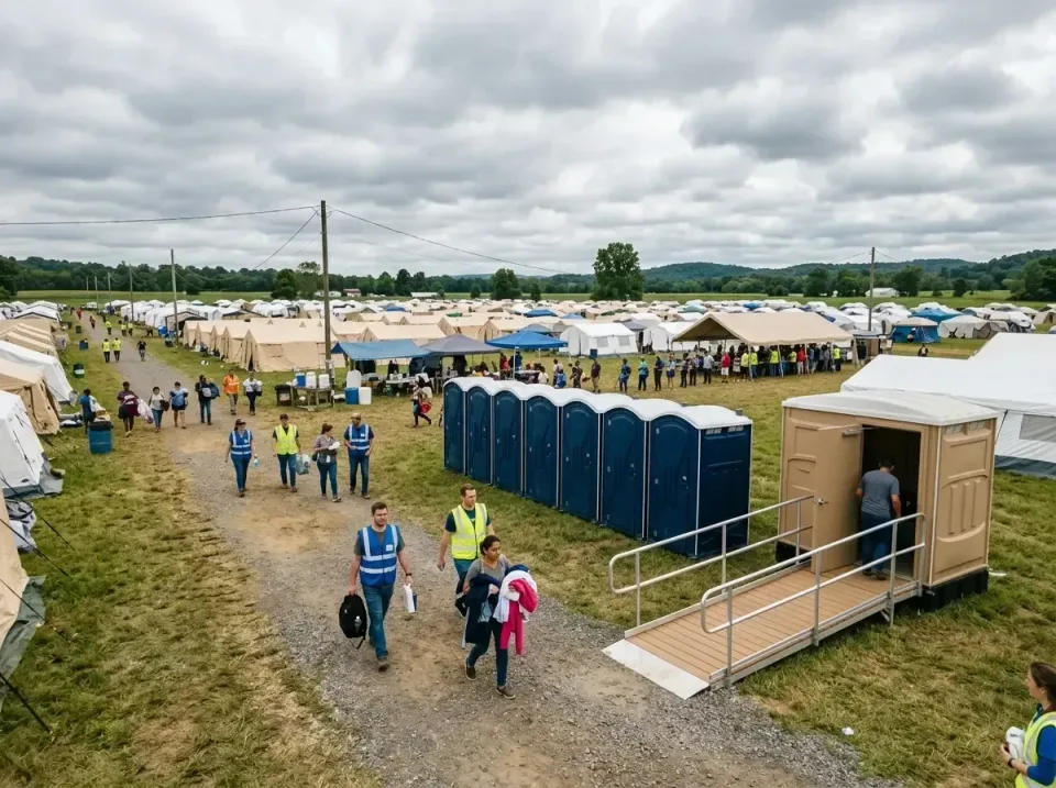 disaster-relief-camp-restrooms-010 — frequently asked questions, Dumpster & Portable Bathrooms Rental in Edgemere, MD